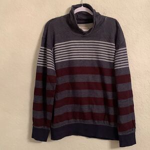 Marc Ecko Multicolor Striped Pullover Sweater Men’s Size XXL